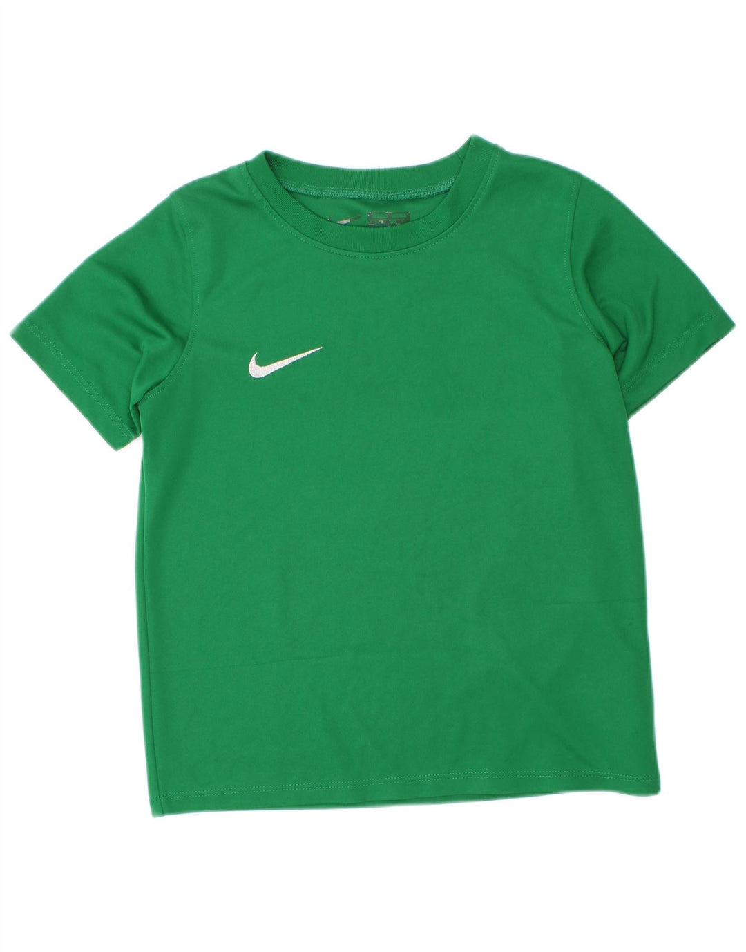 Футболка Nike для мальчиков, 5–6 лет, зеленый полиэстер