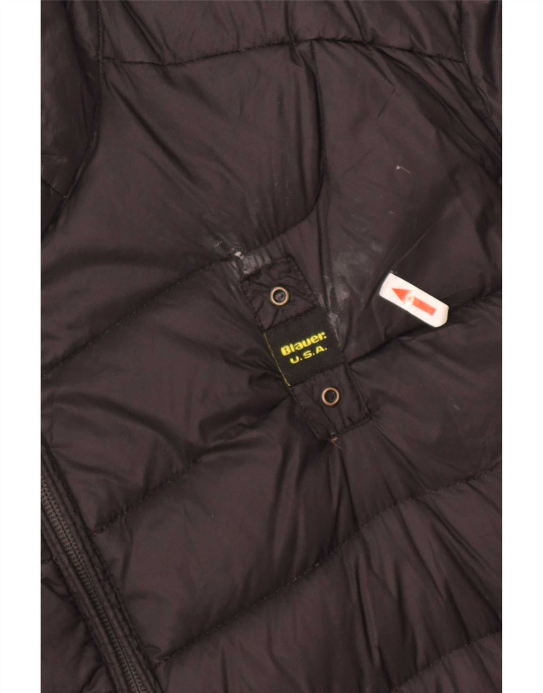 Мужская стеганая куртка Blauer UK 44 2XL Черный Полиамид