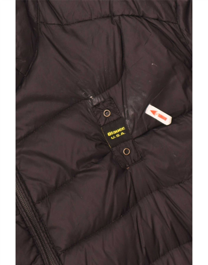 Мужская стеганая куртка Blauer UK 44 2XL Черный Полиамид
