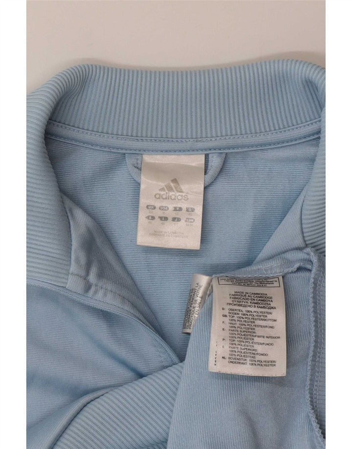 Женский спортивный костюм Adidas Top Jacket UK 14, средний синий полиэстер