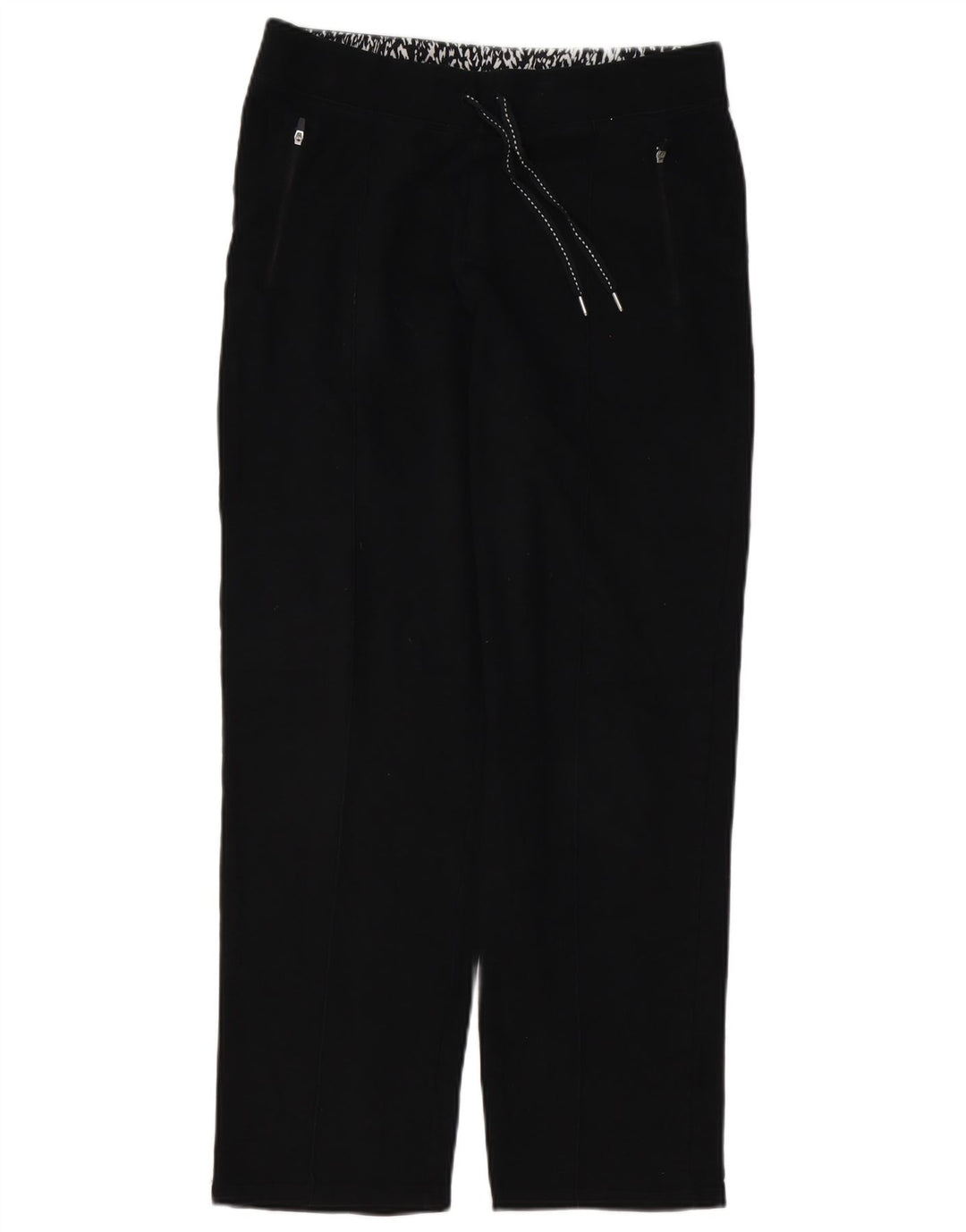 Женские спортивные брюки MARKS & SPENCER UK 12, средний черный, хлопок