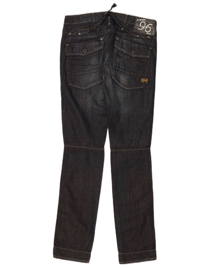 Женские узкие джинсы G-Star W28 L32 Темно-синие, хлопок