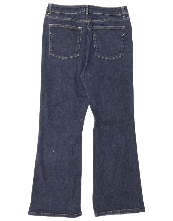 Женские джинсы Bootcut MINT VELVET UK 14, средние W30 L28, темно-синие, хлопок