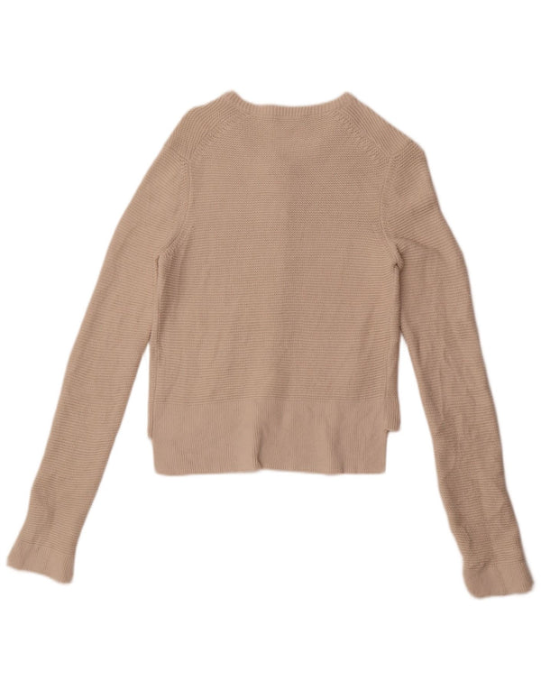 Женский кардиган Zara UK 12, средний белый