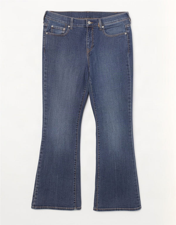 Мужские джинсы Levi's 515 Bootcut, размер США 10, большие размеры W32 L29, синий хлопок