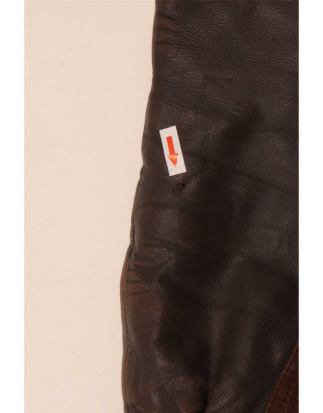 Vintage Mens Leather Jacket IT 50 Large Brown