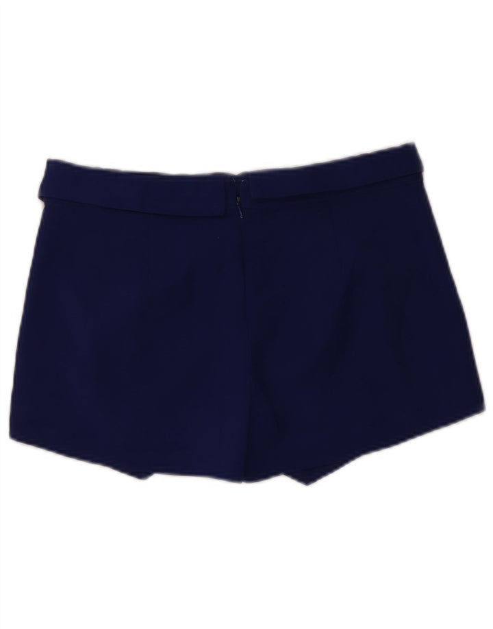 Женские шорты Zara Medium W28 Темно-синие, хлопок