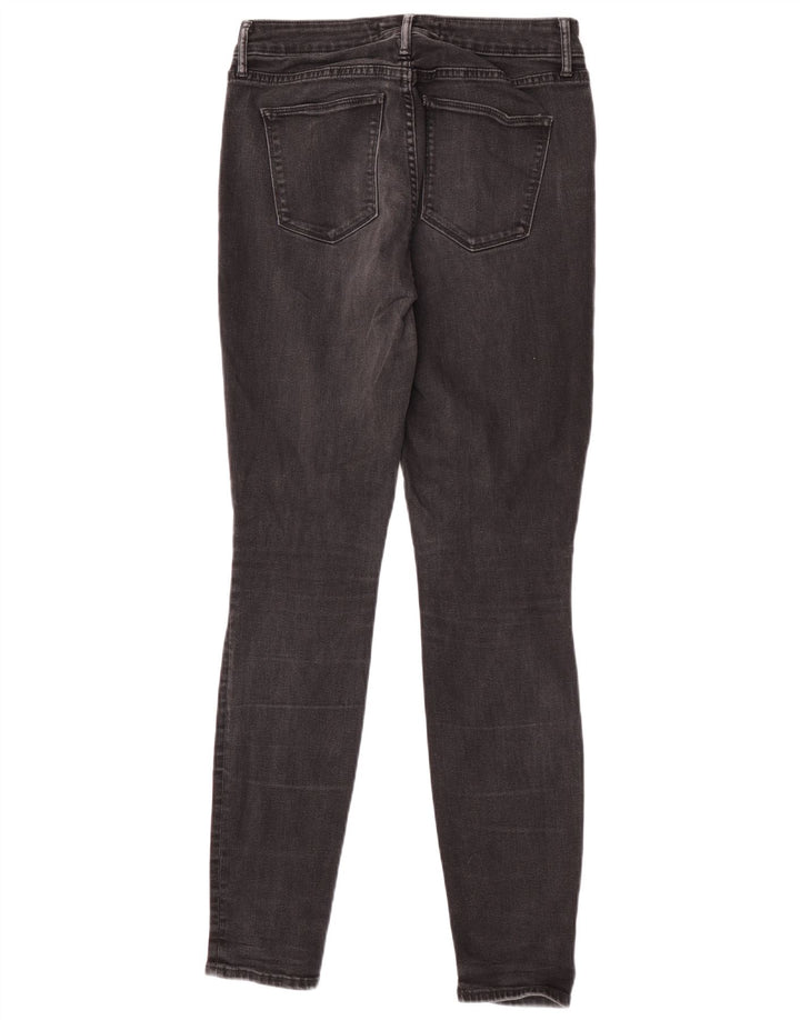 Женские джинсы скинни Gap W30 L32, черный хлопок