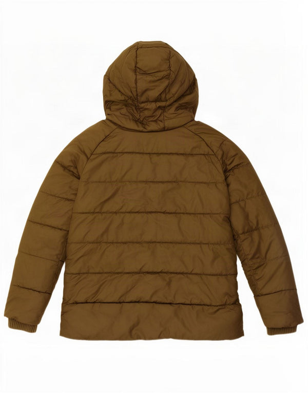 Женская утепленная куртка большого размера с капюшоном Barbour UK 8, маленький зеленый полиэстер