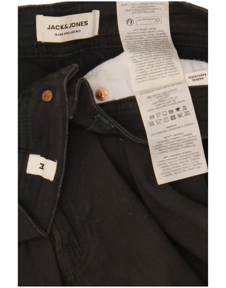 Мужские повседневные шорты Jack & Jones Regular W32, черные, хлопковые