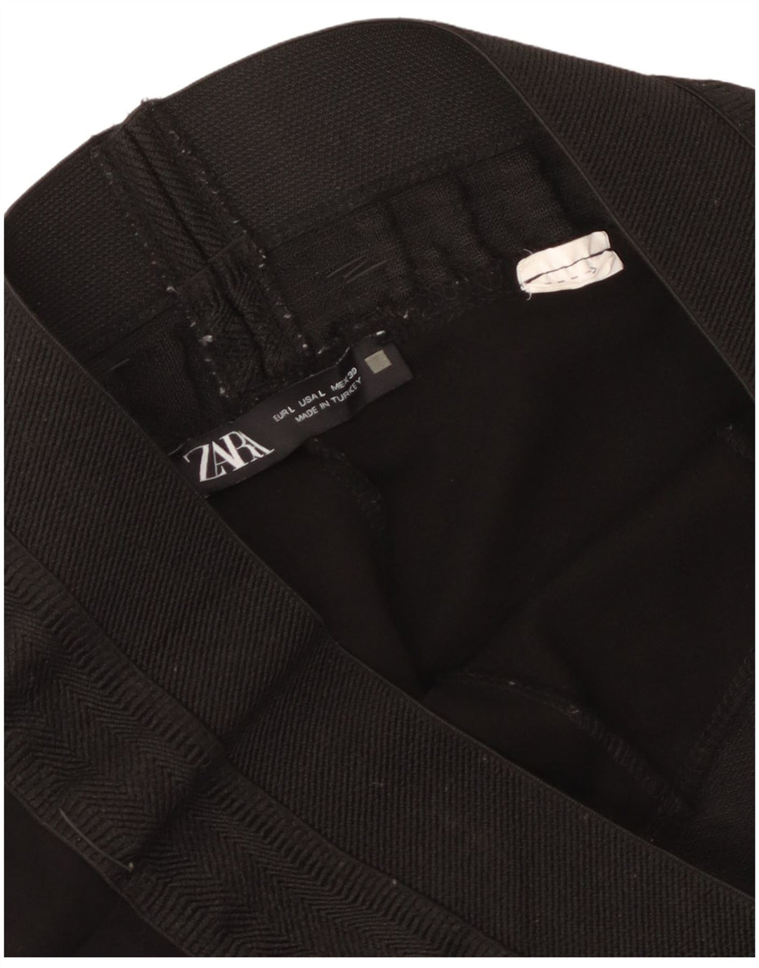 Женские укороченные леггинсы Zara UK 14, большие черные