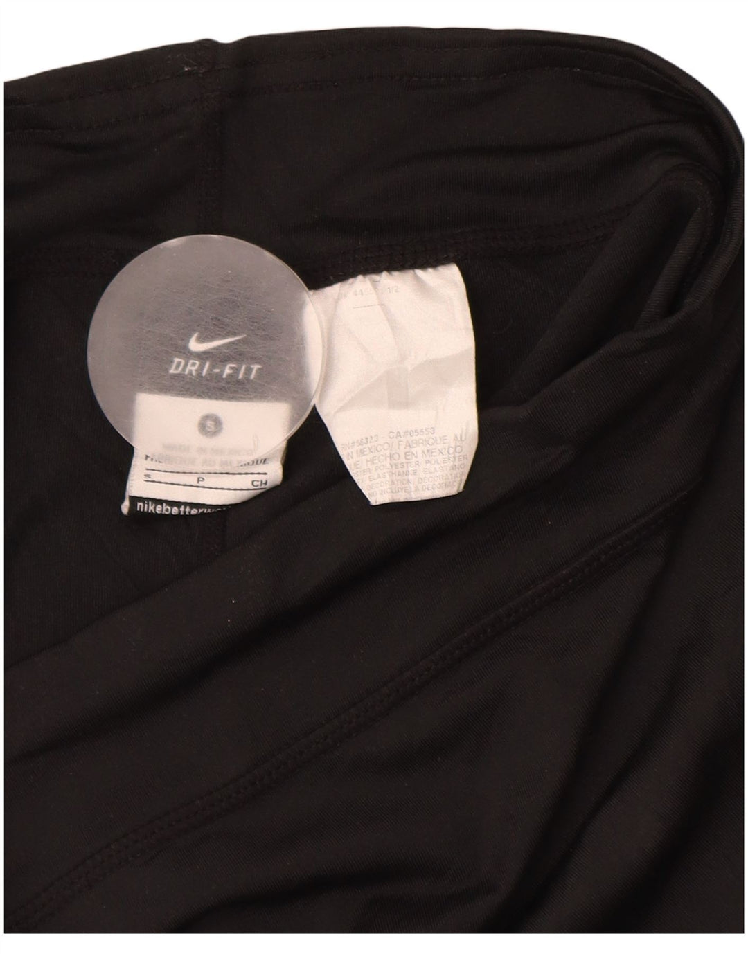 Женские спортивные шорты NIKE Dri Fit UK 10, маленькие черные из полиэстера