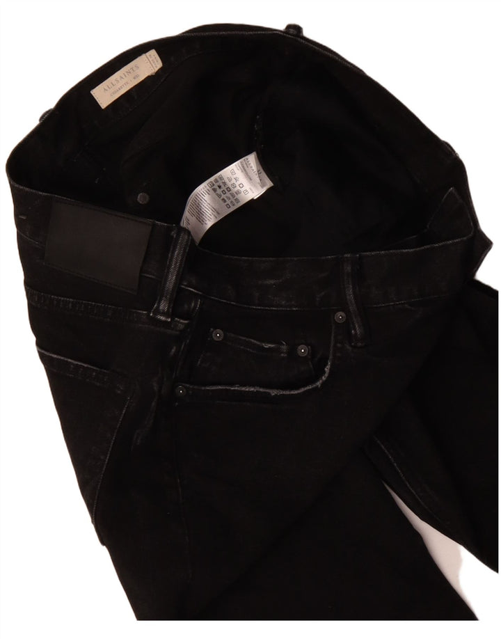 Мужские укороченные джинсы ALL SAINTS W33 L24, черный хлопок