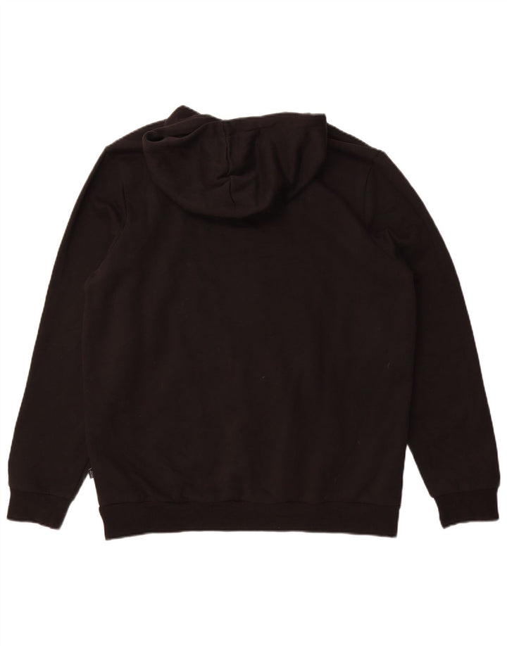 Мужской джемпер с капюшоном Puma, большой черный, хлопок