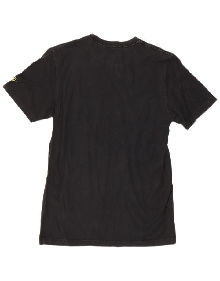 NIKE Mens Standard Fit Graphic T-Shirt Top Small Black