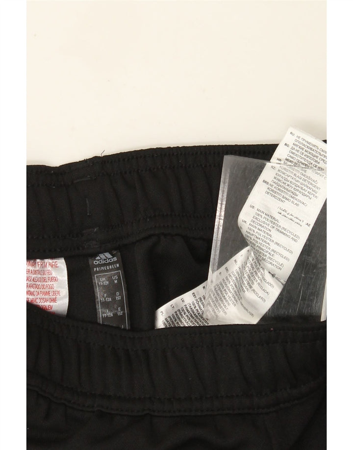 Спортивные брюки Adidas Aeroready для мальчиков 11-12 лет, черный полиэстер