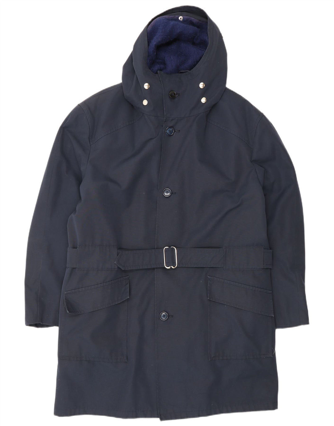 NINO Мужская ветровка свободного кроя с капюшоном EU 48 Средний темно-синий