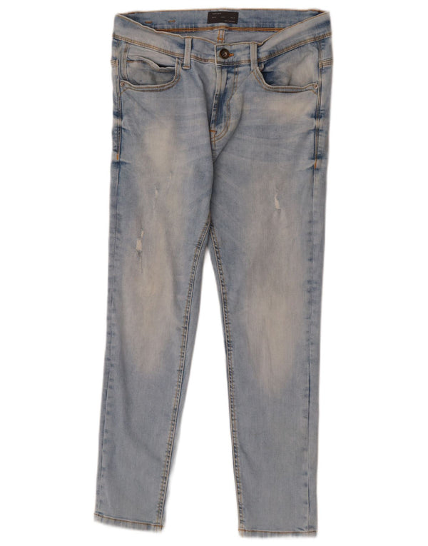 Мужские джинсы узкого кроя Zara EU 40 Medium W31 L26 Синие, хлопок