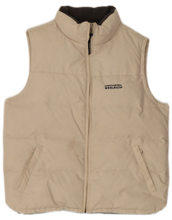 Мужской жилет с подкладкой Woolrich UK 38, средний белый