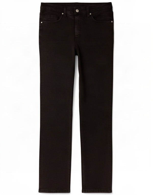 Женские прямые джинсы Marks & Spencer Sienna UK 12 Medium W30 L28 Черный