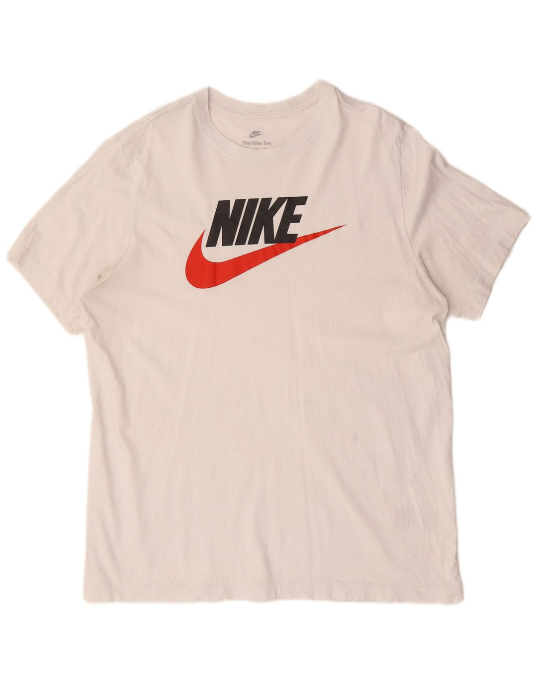 Мужская футболка с рисунком Nike Top XL, белый хлопок