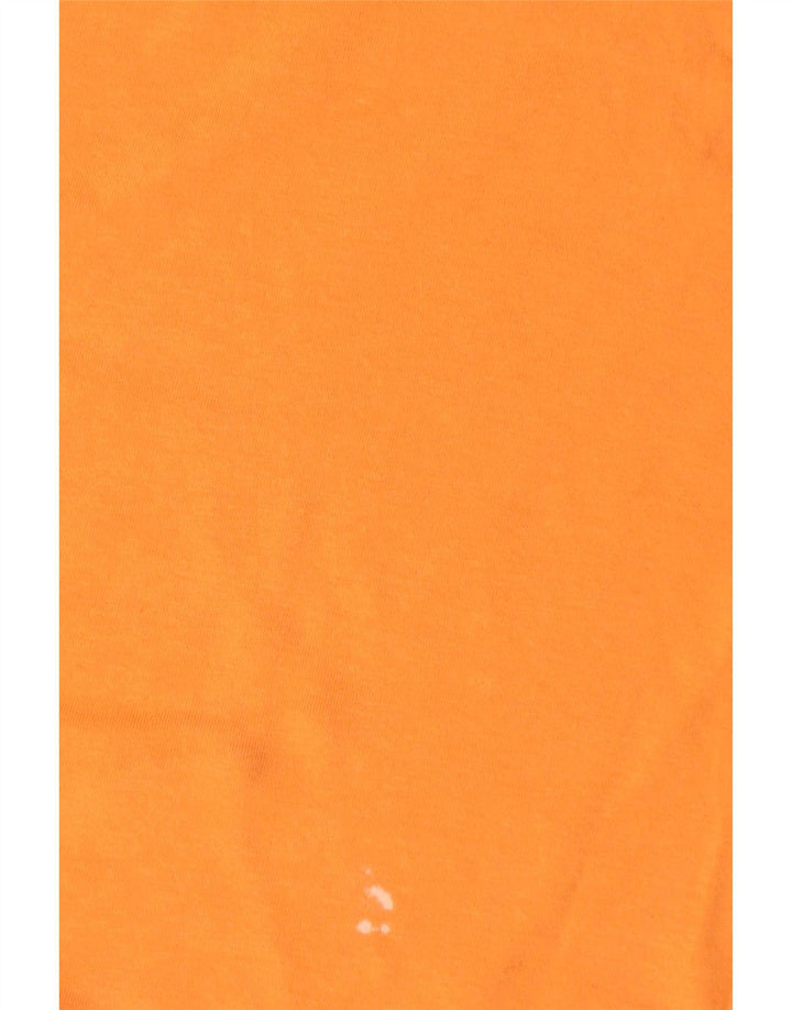Мужская футболка Ellesse с рисунком 2XL оранжевого цвета, хлопок