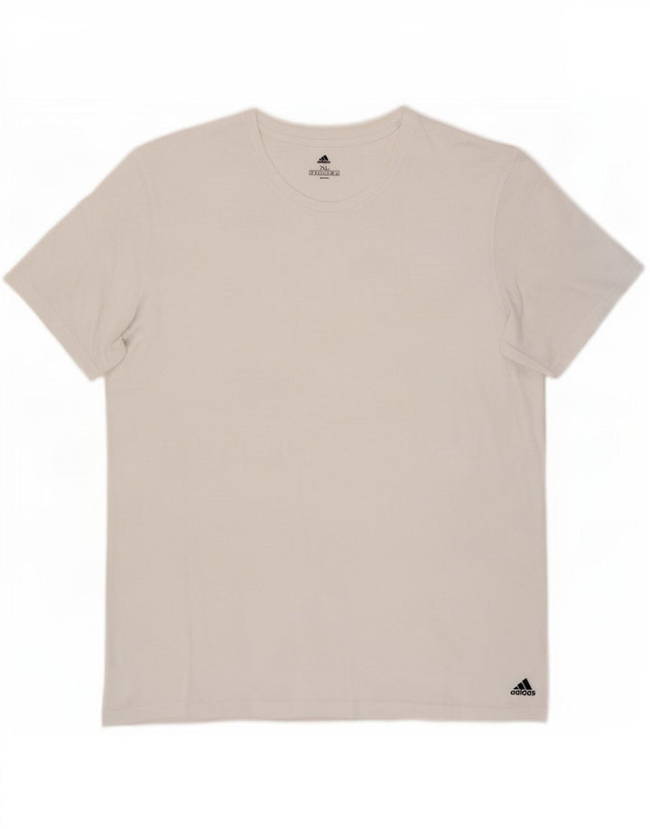 Мужская футболка Adidas Top XL, белый хлопок