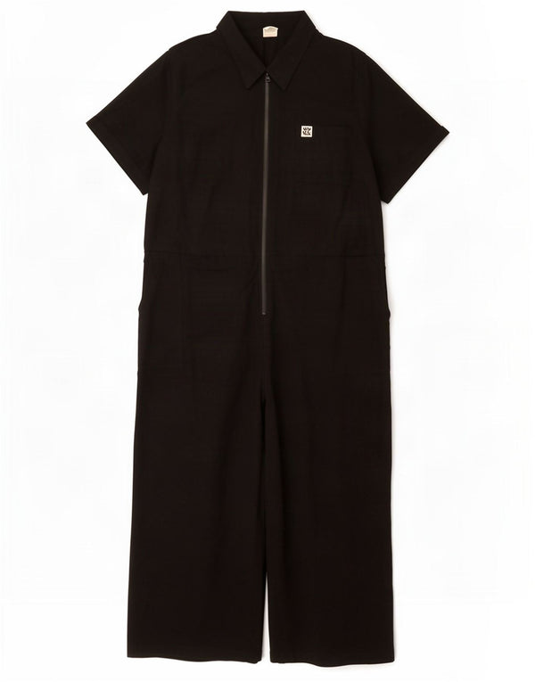 Женский комбинезон с короткими рукавами Lucy & Yak UK 26 5XL, черный хлопок