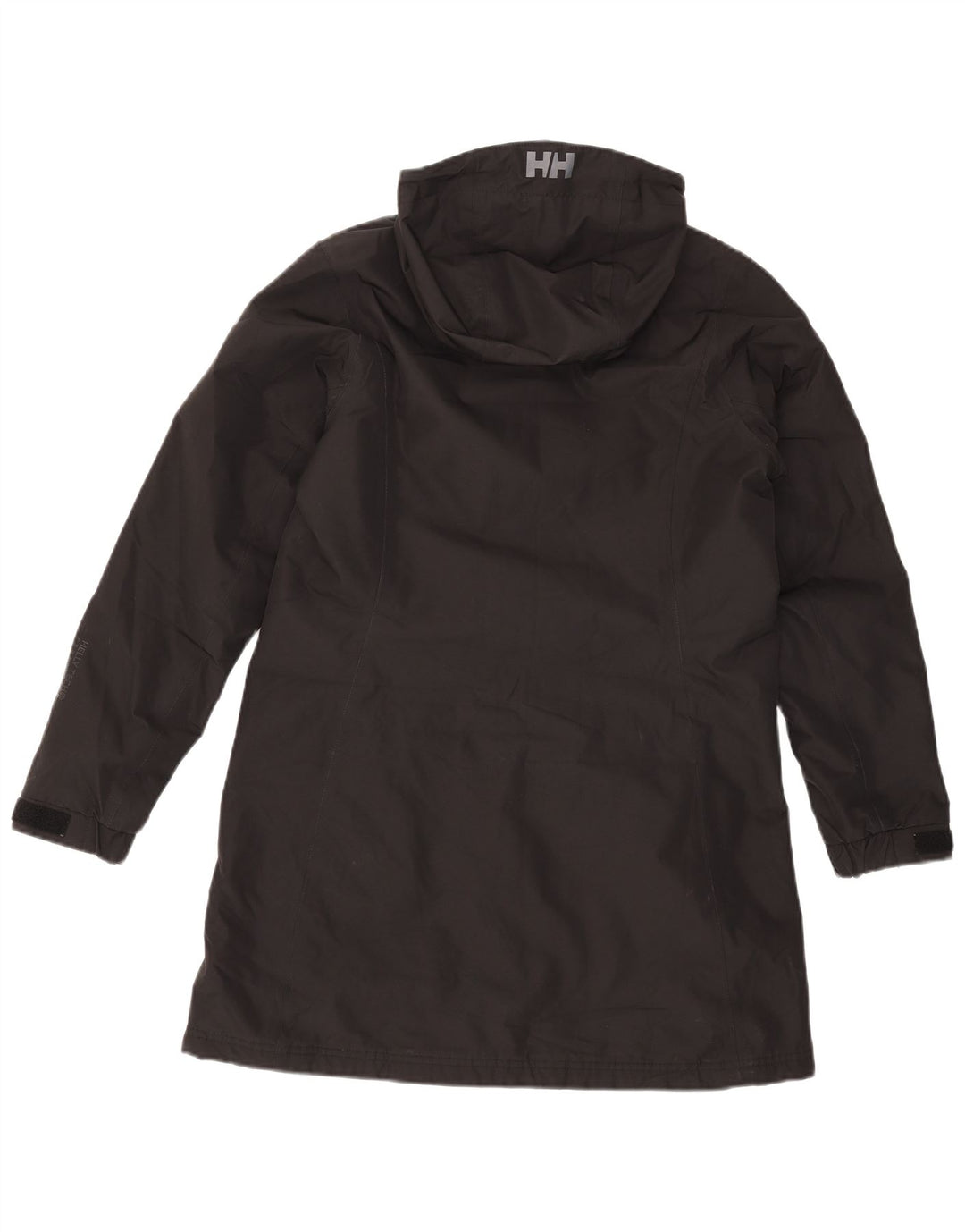 Helly Hansen Женская ветровка с капюшоном UK 14 Средний черный полиэстер