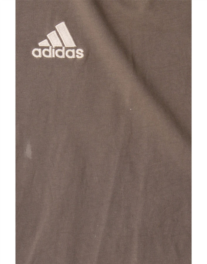 Мужская футболка Adidas Top XL Серый хлопок