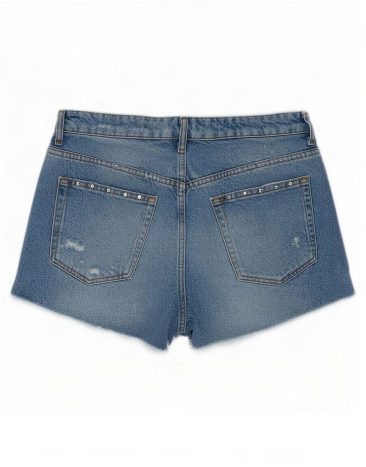 Женские джинсовые шорты Zara EU 38, маленькие W28, синие
