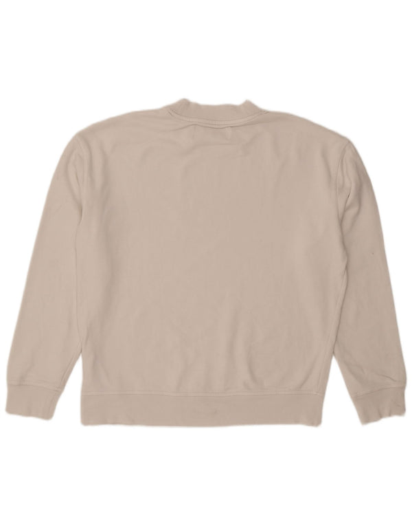 Мужской свитшот с рисунком Calvin Klein Jeans, джемпер XL, белый хлопок