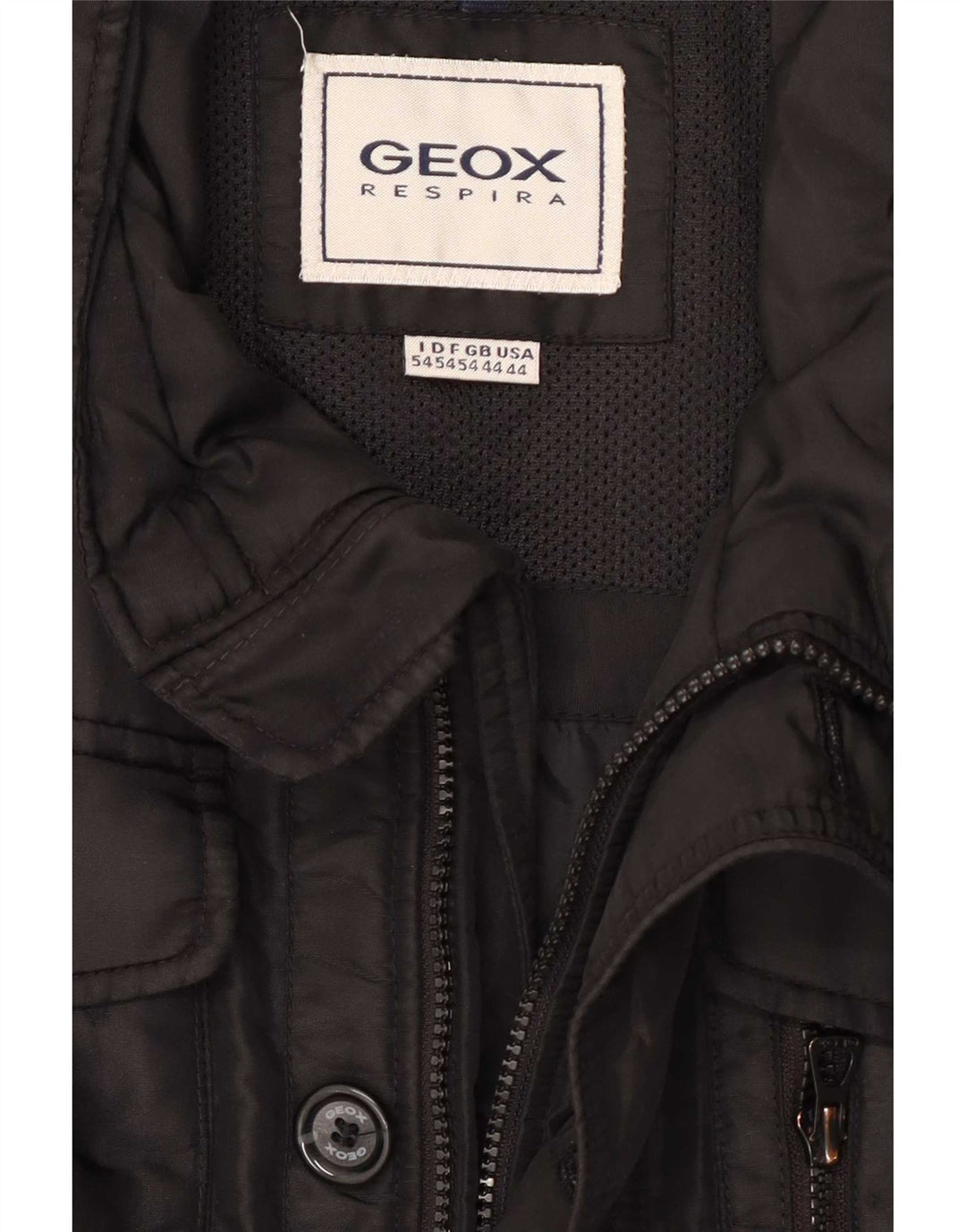 Мужская куртка Geox UK 44 2XL, черный полиэстер