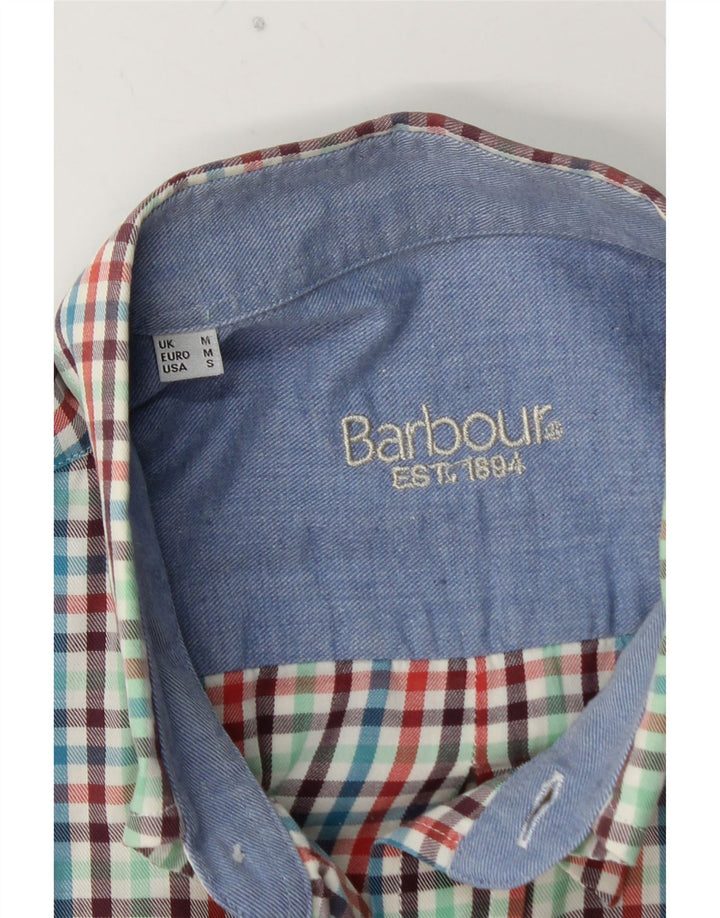 Мужская рубашка BARBOUR, средний цвет, хлопок в мелкую клетку