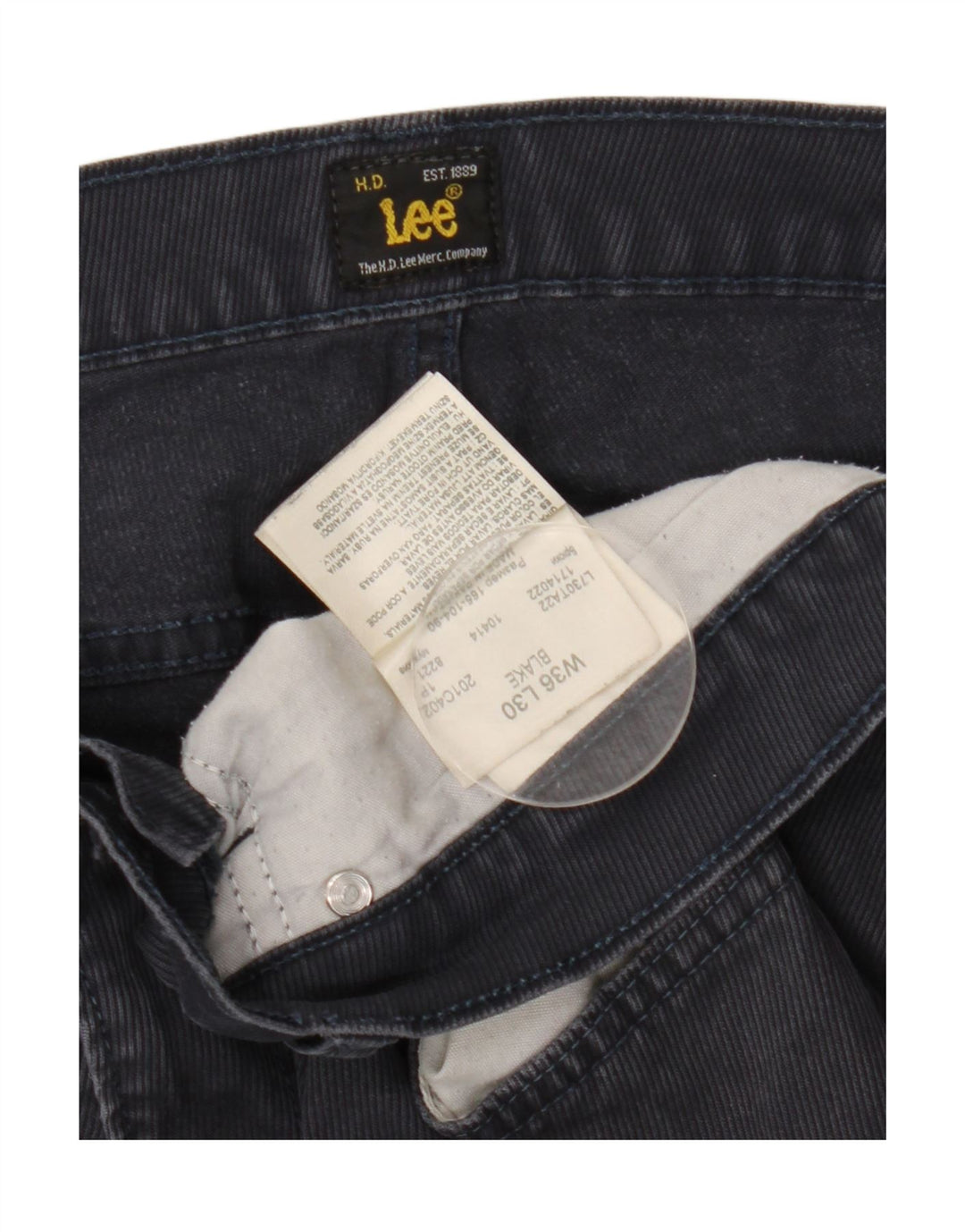 Мужские прямые джинсы Lee Blake W36 L30, синий хлопок