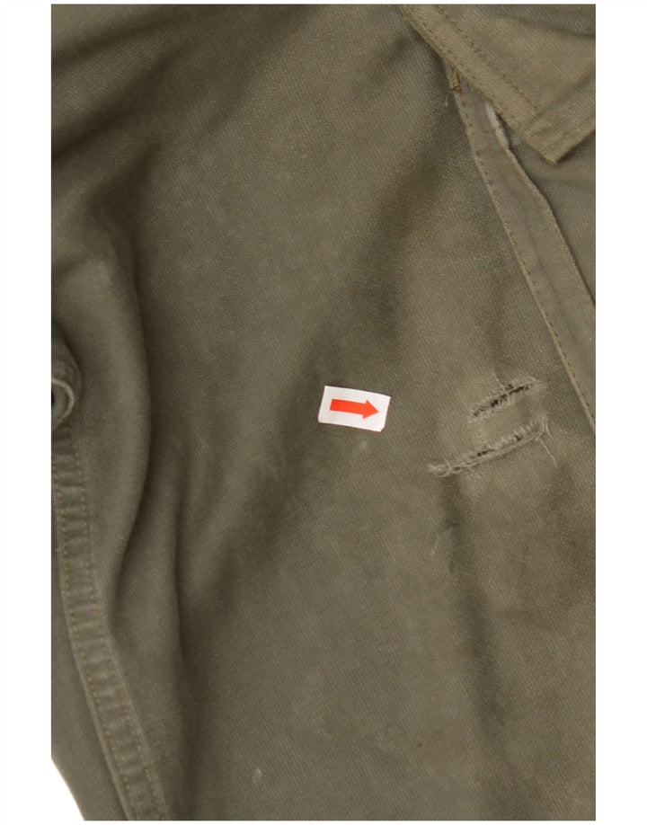 Мужские прямые брюки карго VINTAGE W30 L28 цвета хаки, хлопок