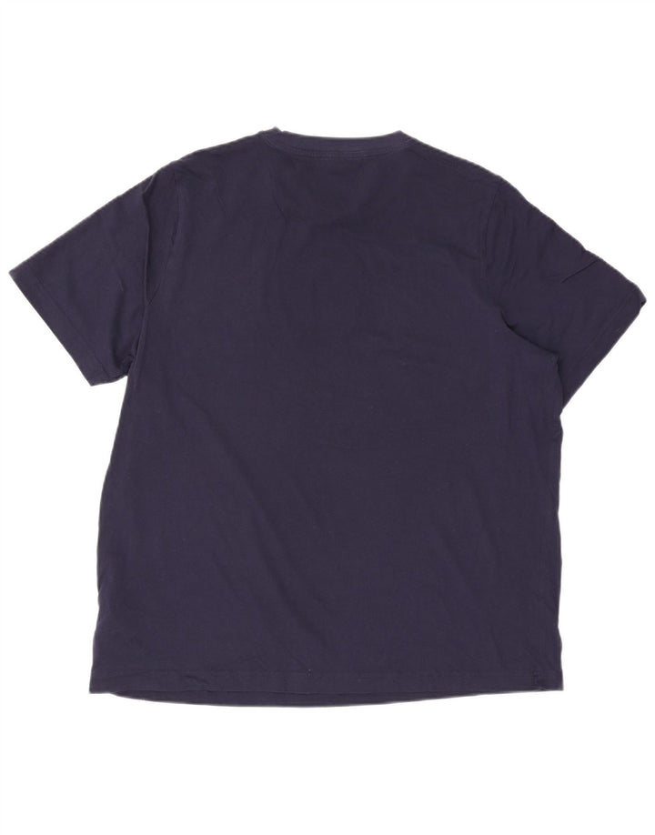 Мужская футболка Puma Top XL темно-синяя, хлопок