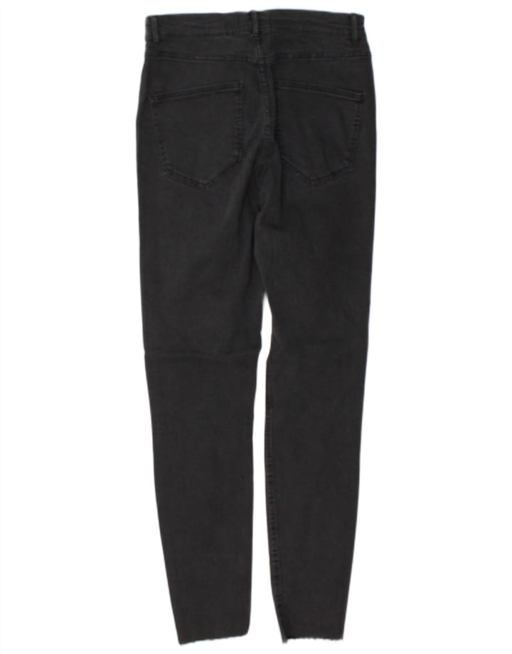 Женские потертые джинсы скинни Zara EU 40 Medium W30 L28 Серые
