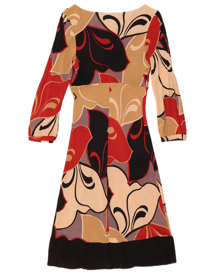 Женское платье-трапеция с длинным рукавом Aniye By IT 42, средний цвет, разноцветный цветочный принт