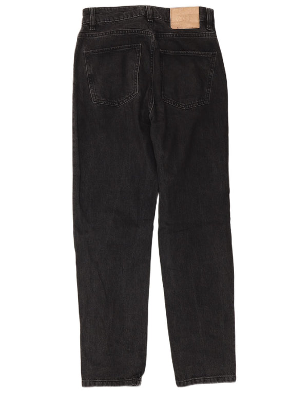 Женские прямые джинсы ZARA EU 36 XS W26 L29, черные