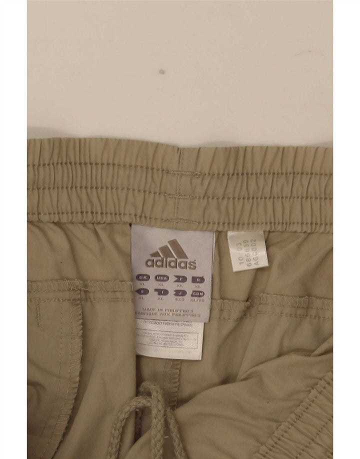 Adidas Мужские спортивные брюки-капри XL Бежевый полиэстер