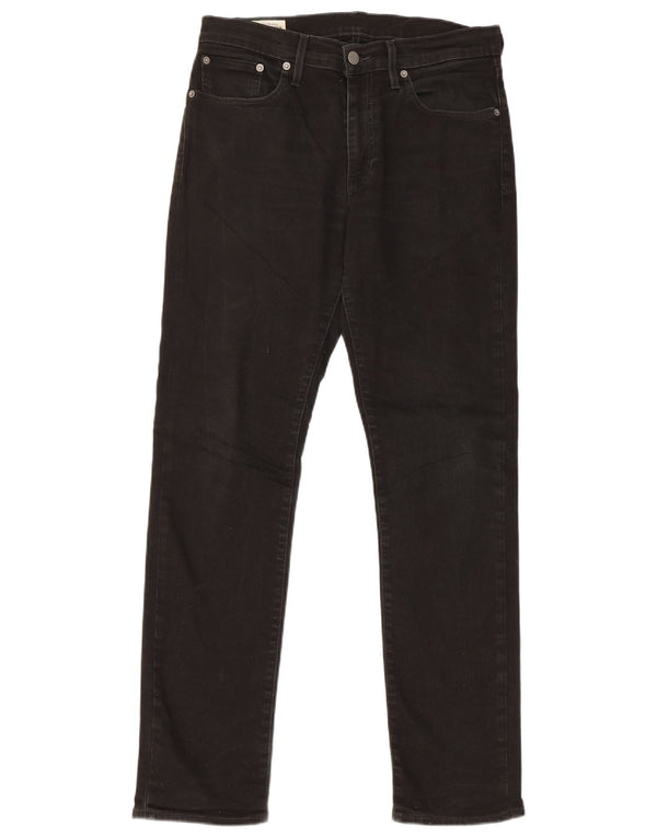Мужские джинсы Levi's Slim 511 W31 L32, черный хлопок