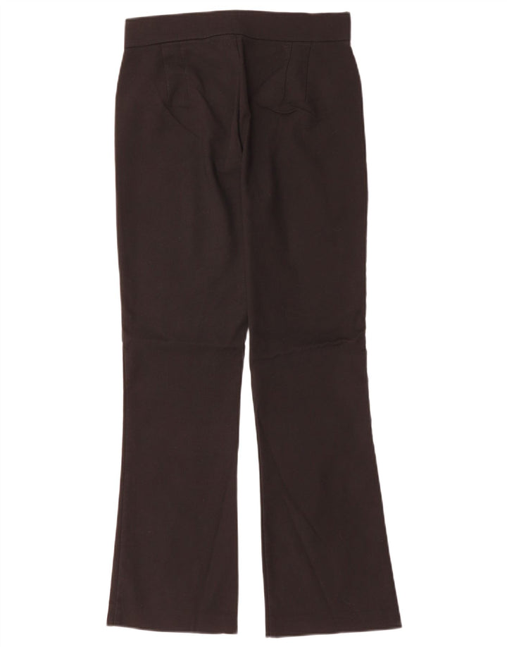 Женские повседневные брюки Zara Bootcut, маленькие W26 L26, черные