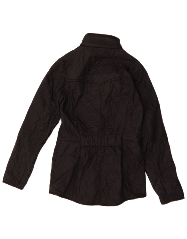Женская стеганая куртка Barbour UK 8 маленькая черная