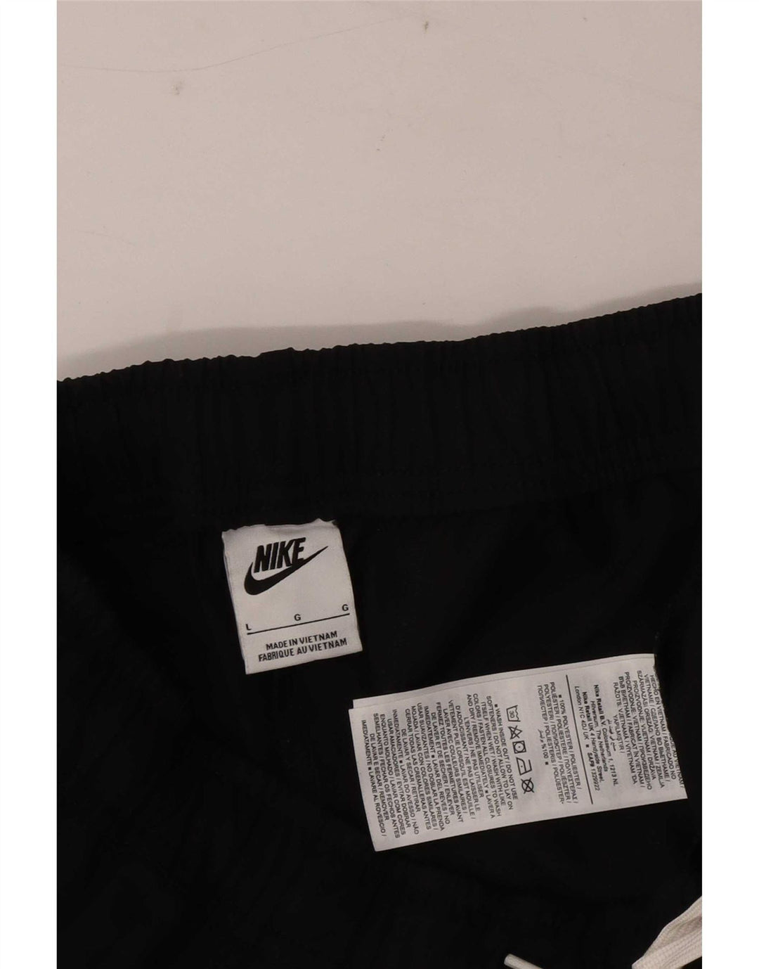 Мужские спортивные брюки Nike, большие черные, полиэстер