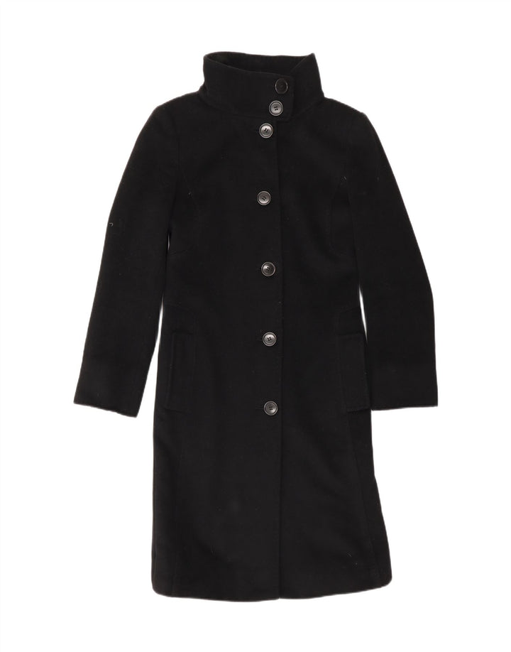Женское пальто Max & Co. UK 6 XS, черное шерстяное