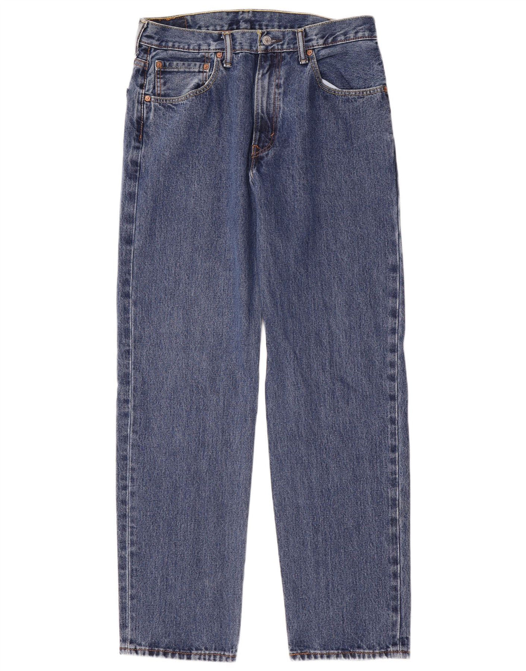 Мужские прямые джинсы LEVI'S 550 свободного кроя W34 L34 синие, хлопок