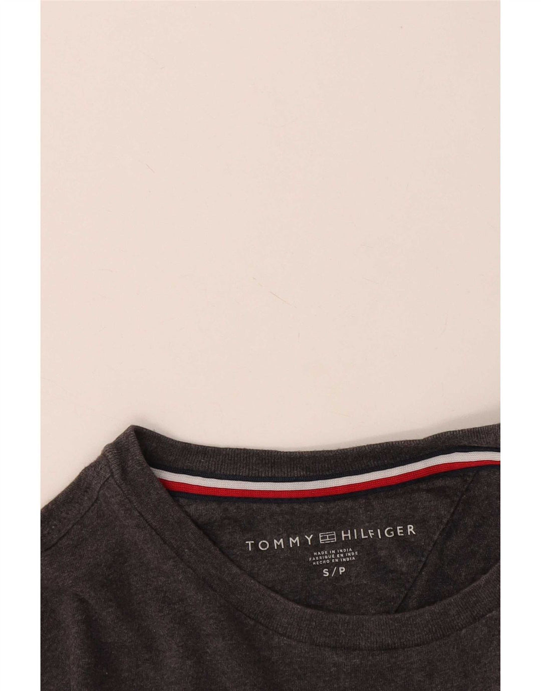 Мужская футболка Tommy Hilfiger, маленькая, серая