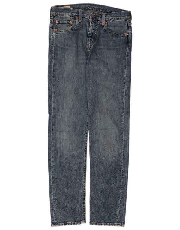 Мужские зауженные джинсы Levi's 502 W29 L32 синие, хлопок