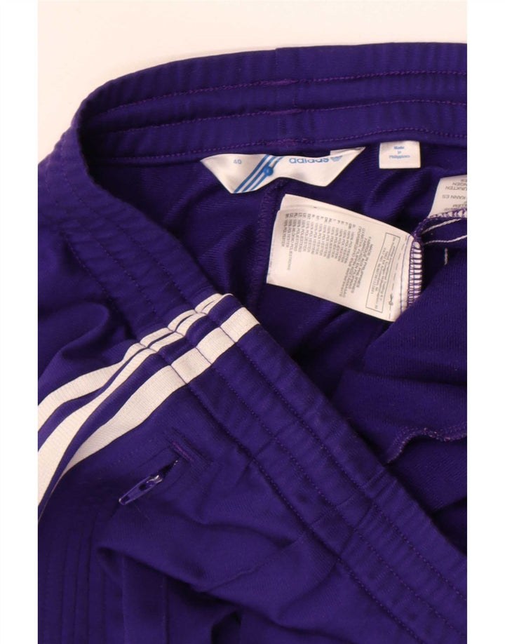Женские спортивные брюки Adidas EU 40, полиэстер, средний фиолетовый
